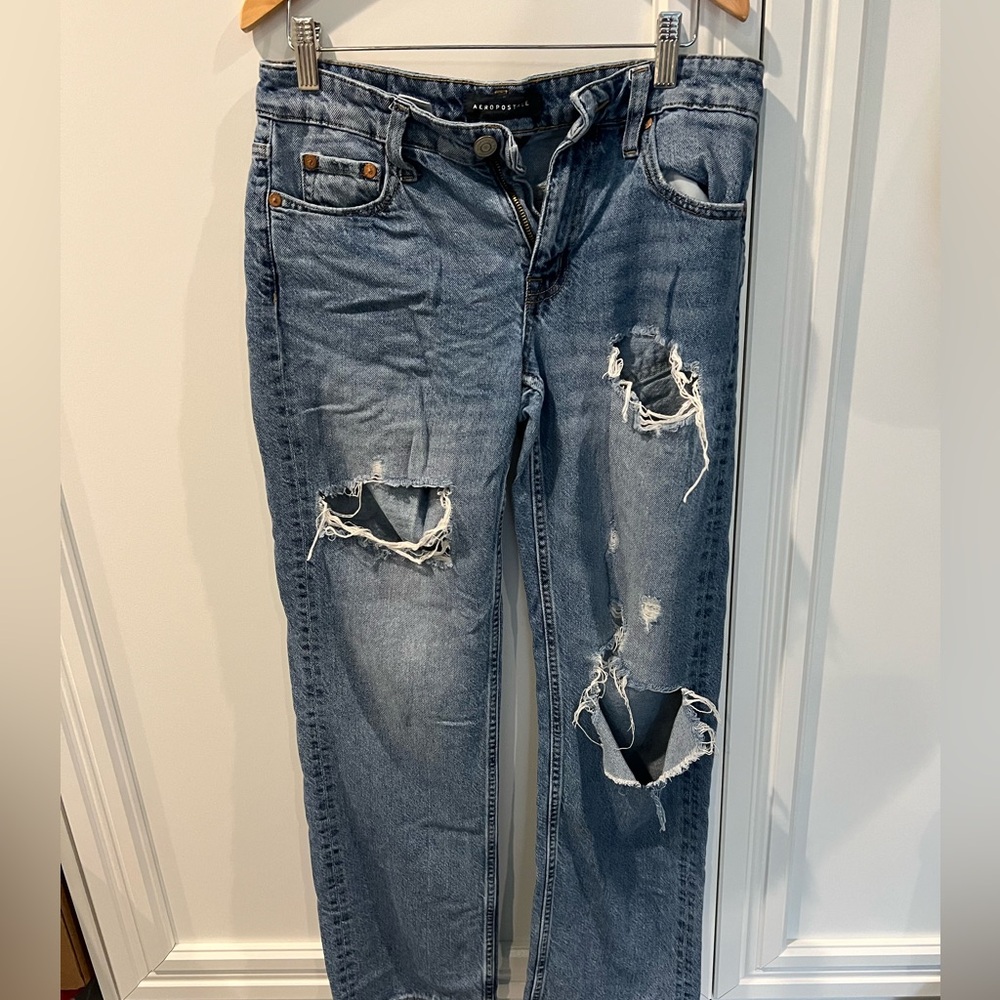 aeropostale low rise 90s baggy jeans STYLE #9493